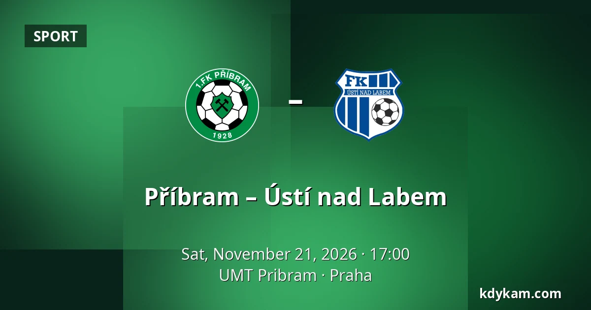 Příbram – Ústí nad Labem — UMT Pribram, Prague