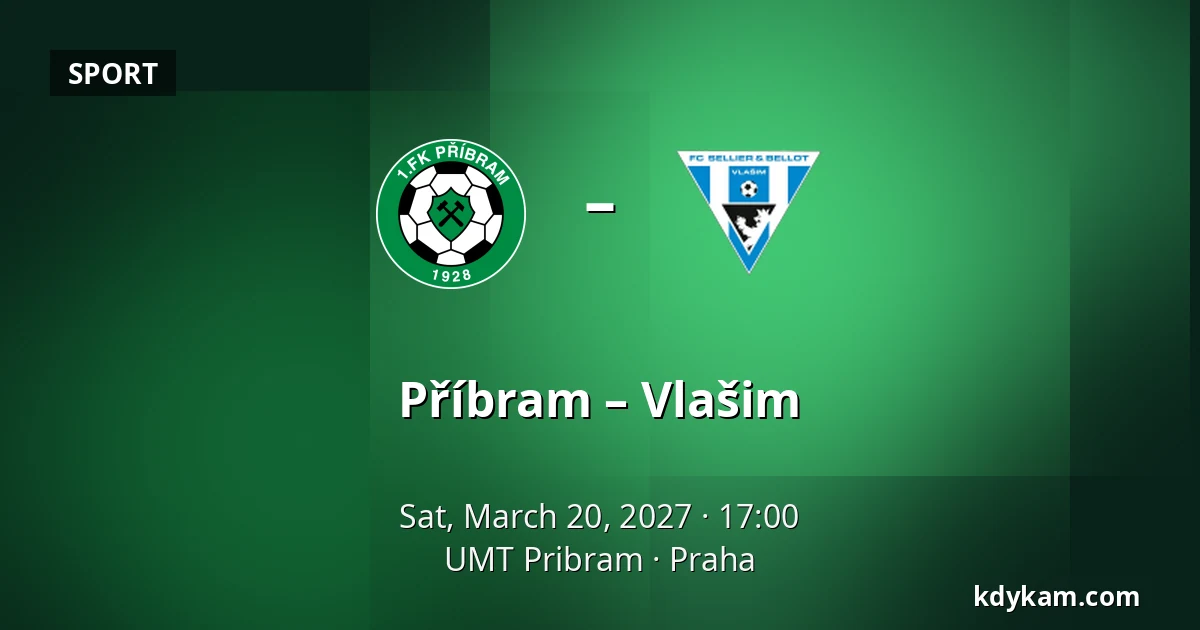 Příbram – Vlašim — UMT Pribram, Prague