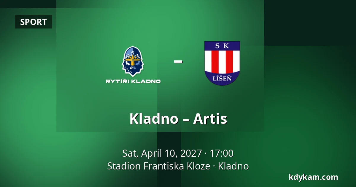 Kladno – Artis — Stadion Frantiska Kloze, Kladno