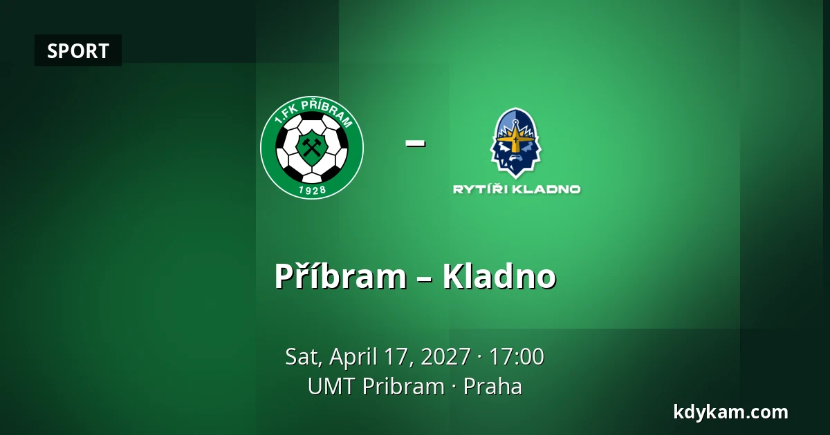 Příbram – Kladno — UMT Pribram, Prague