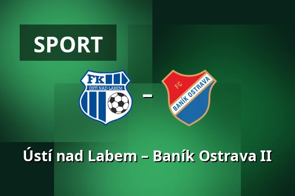 Ústí nad Labem – Baník Ostrava II — Town Stadium Usti, Ústí nad Labem