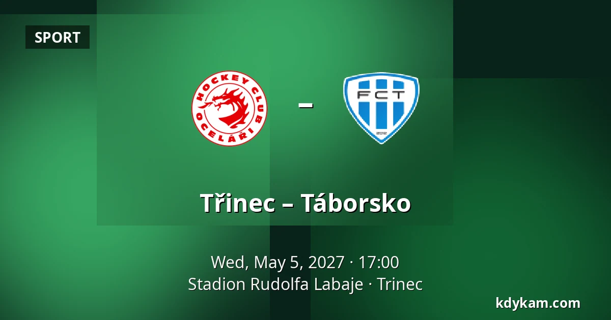 Třinec – Táborsko — Stadion Rudolfa Labaje, Trinec