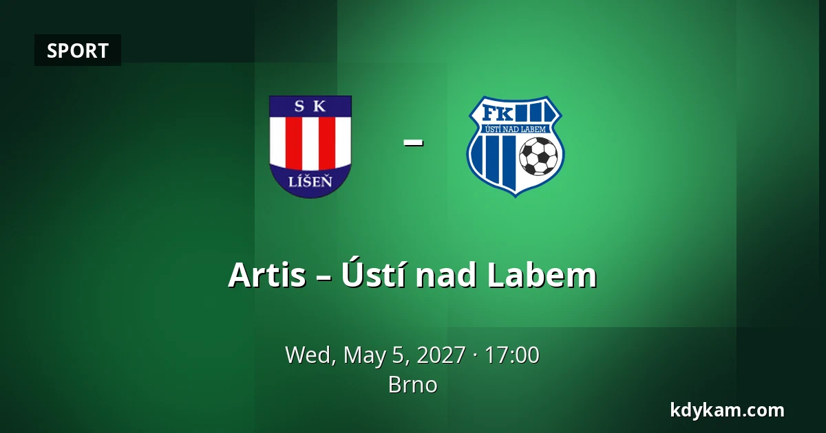 Artis – Ústí nad Labem — Brno