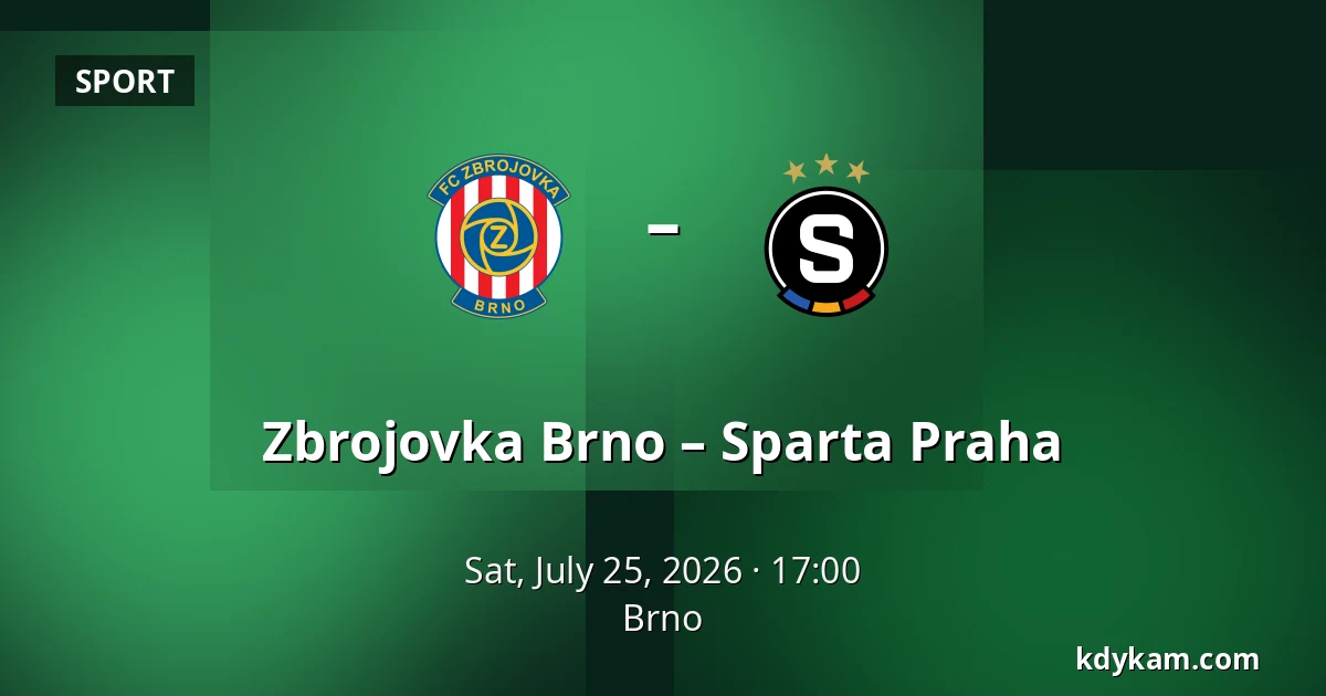 Zbrojovka Brno – Sparta Praha — Brno