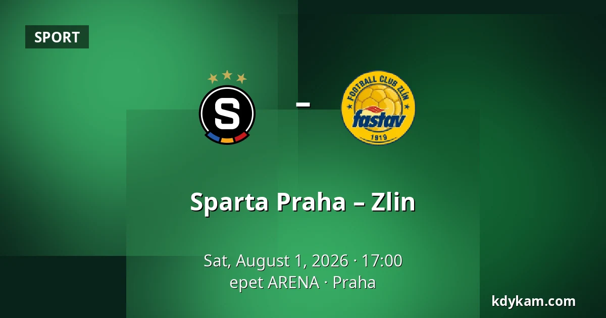 Sparta Praha – Zlin — epet ARENA, Prague