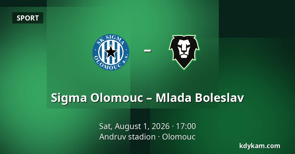 Sigma Olomouc – Mlada Boleslav — Andruv stadion, Olomouc