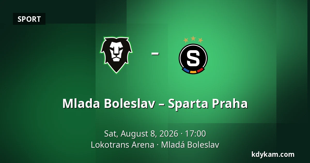 Mlada Boleslav – Sparta Praha — Lokotrans Arena, Mladá Boleslav