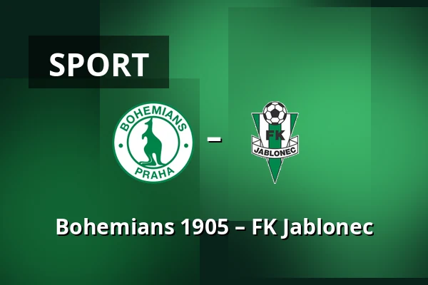 Bohemians 1905 – FK Jablonec — Dolicek, Prague