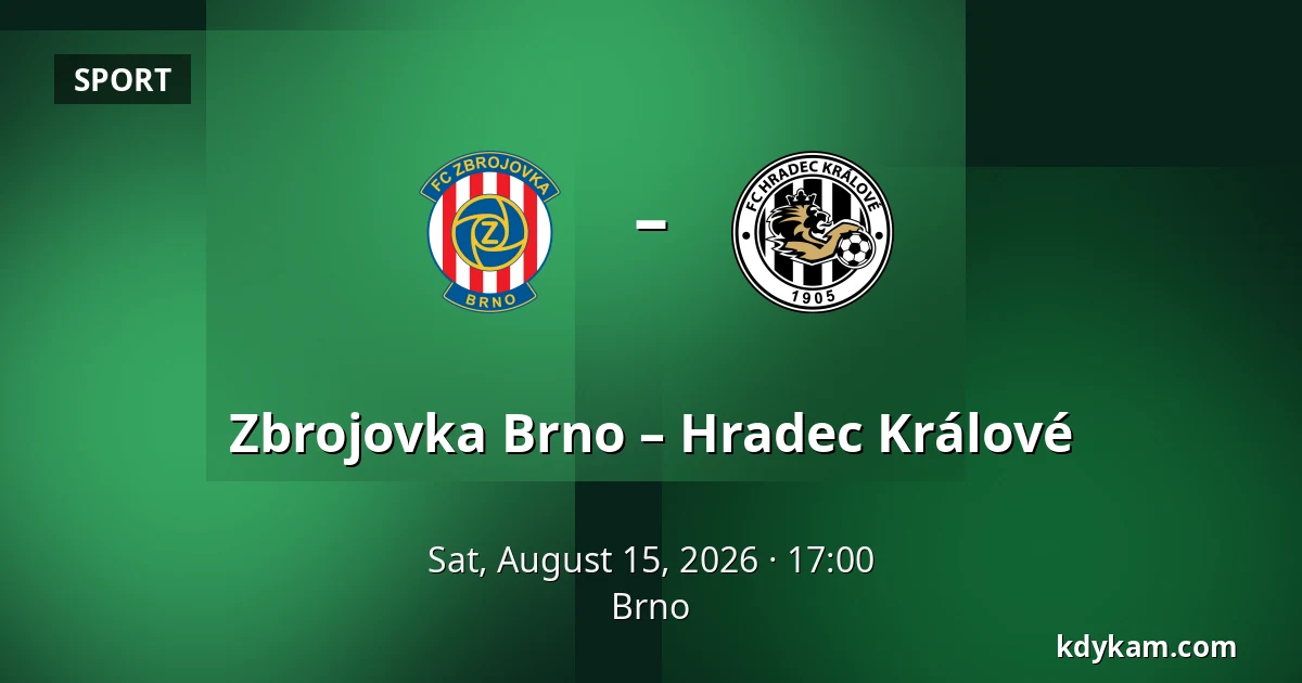 Zbrojovka Brno – Hradec Králové — Brno