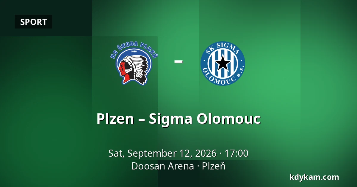 Plzen – Sigma Olomouc — Doosan Arena, Plzeň