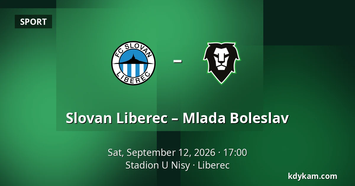 Slovan Liberec – Mlada Boleslav — Stadion U Nisy, Liberec