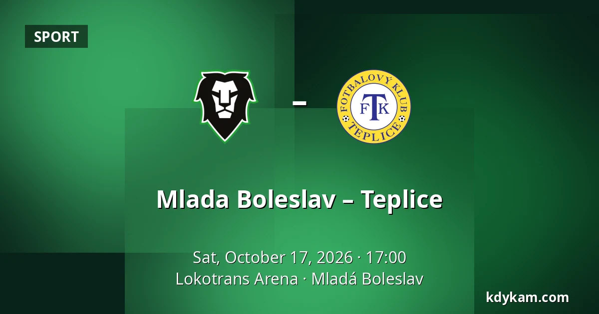 Mlada Boleslav – Teplice — Lokotrans Arena, Mladá Boleslav