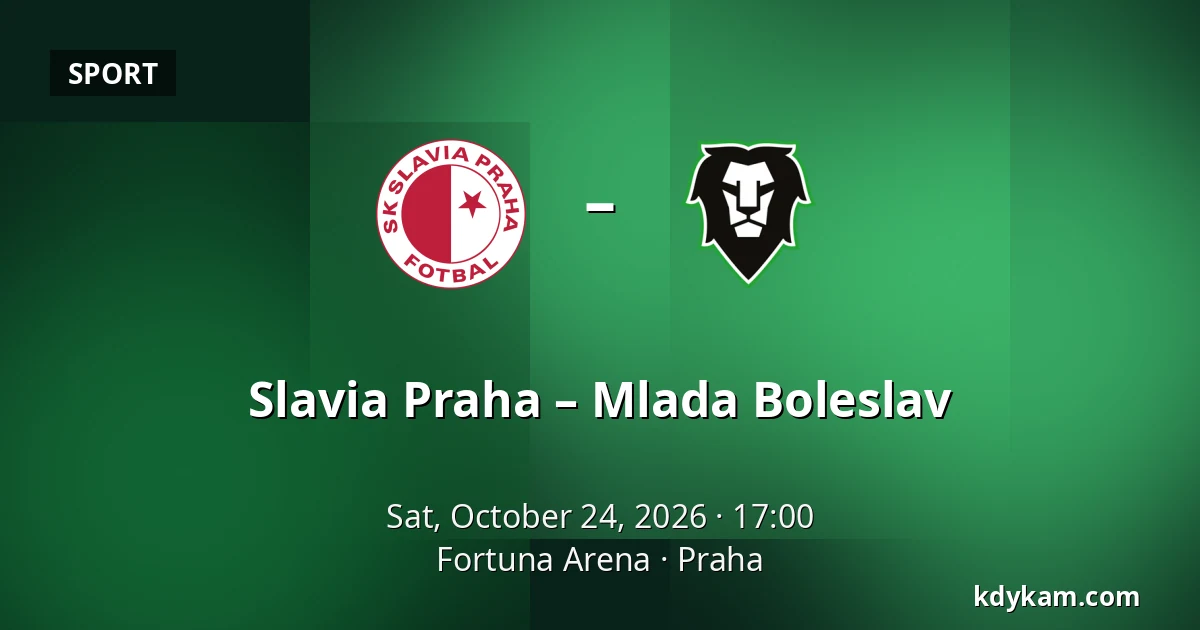 Slavia Praha – Mlada Boleslav — Fortuna Arena, Prague