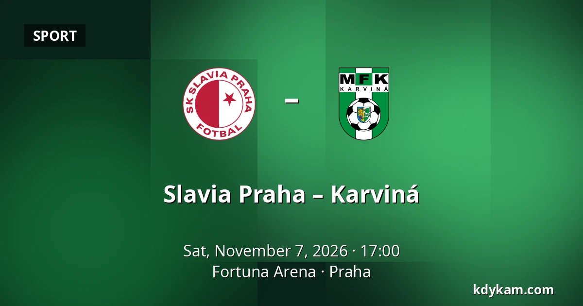 Slavia Praha – Karviná — Fortuna Arena, Prague