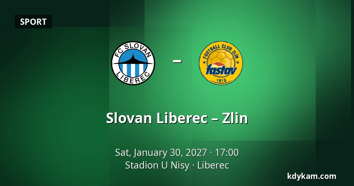 Slovan Liberec – Zlin — Stadion U Nisy, Liberec