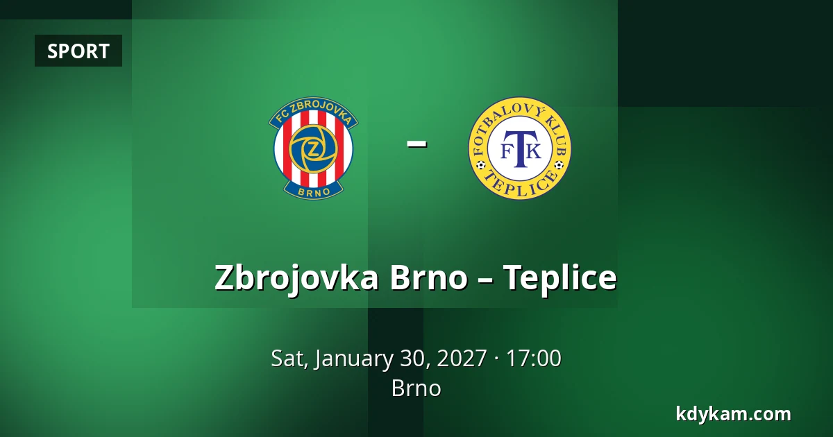 Zbrojovka Brno – Teplice — Brno