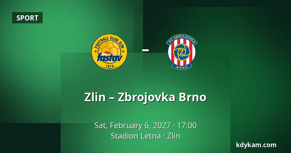 Zlin – Zbrojovka Brno — Stadion Letna, Zlín