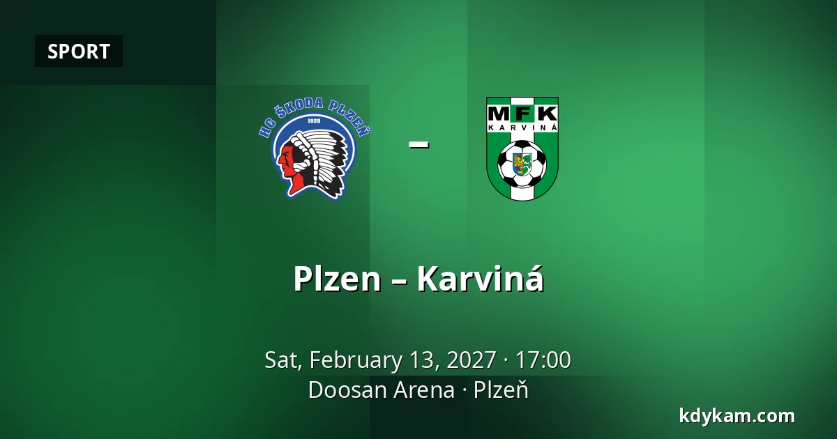 Plzen – Karviná — Doosan Arena, Plzeň
