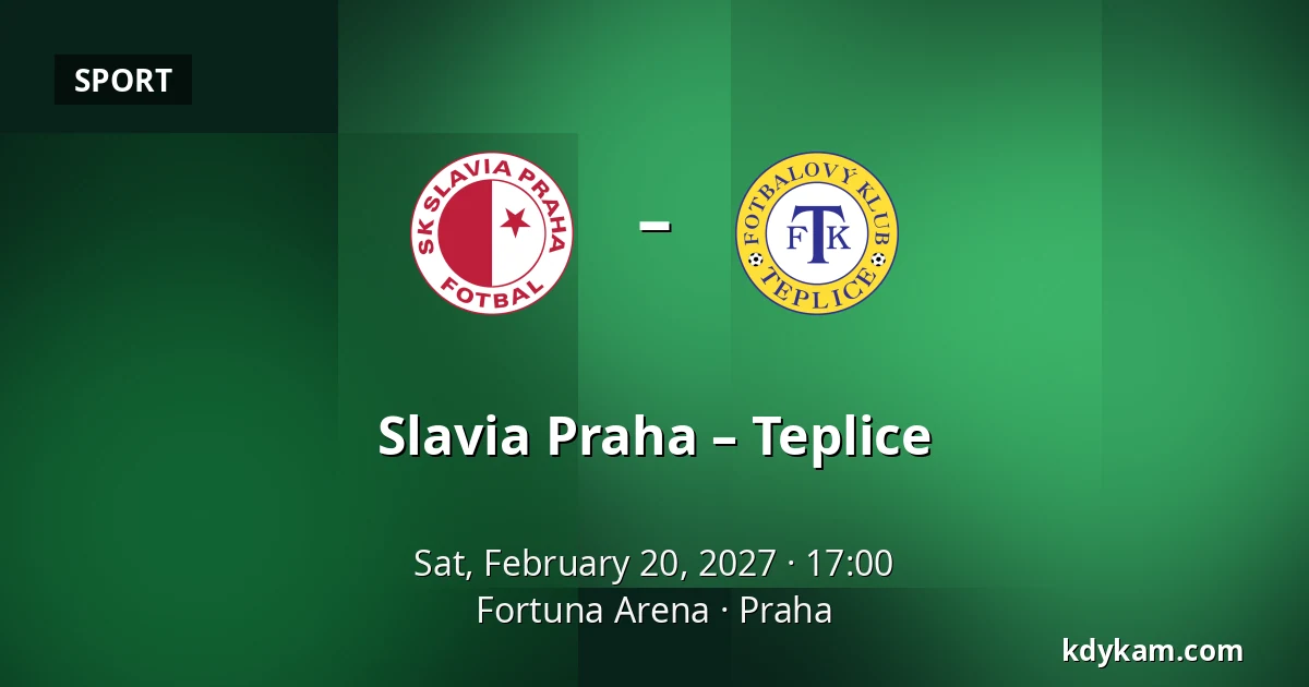 Slavia Praha – Teplice — Fortuna Arena, Prague
