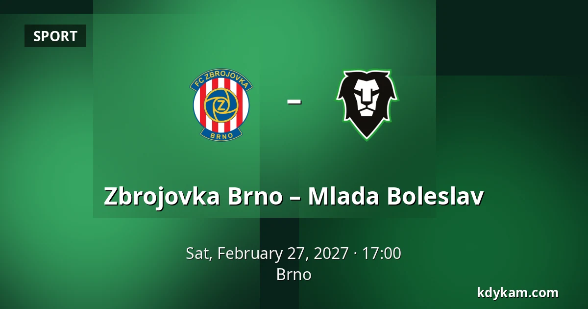 Zbrojovka Brno – Mlada Boleslav — Brno