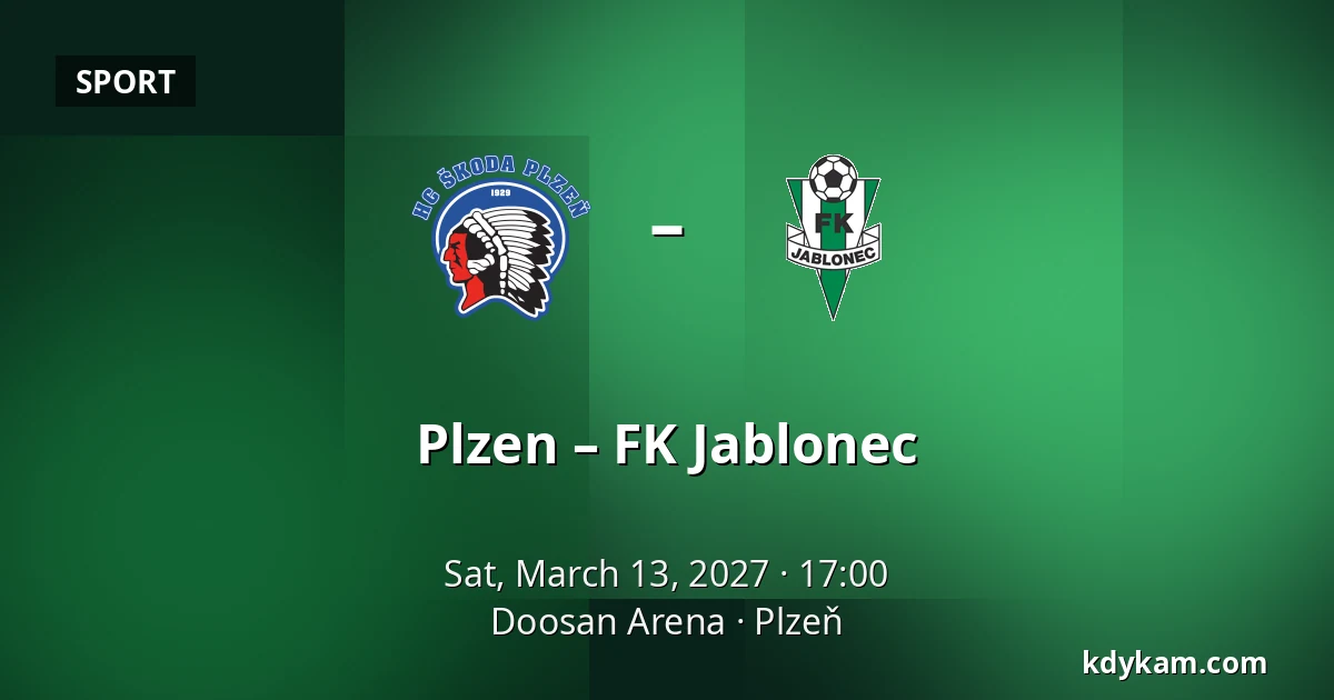 Plzen – FK Jablonec — Doosan Arena, Plzeň