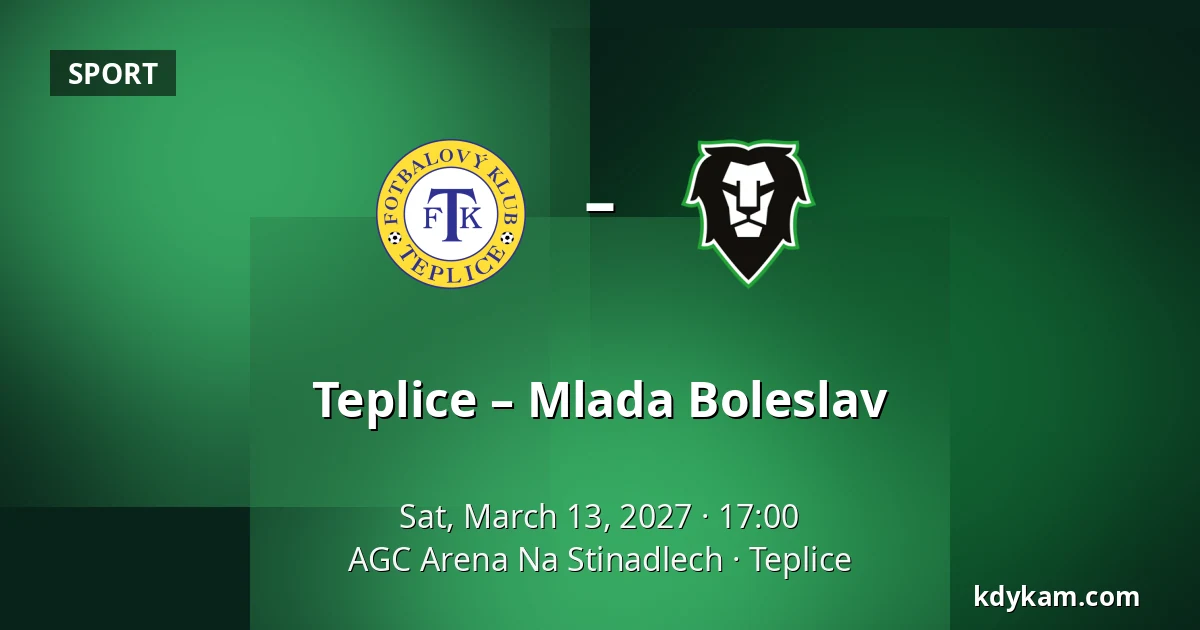 Teplice – Mlada Boleslav — AGC Arena Na Stinadlech, Teplice