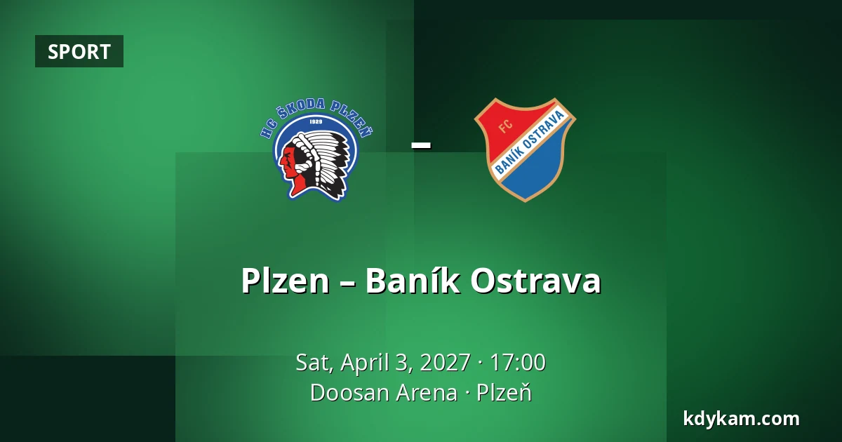 Plzen – Baník Ostrava — Doosan Arena, Plzeň
