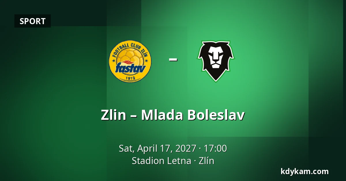Zlin – Mlada Boleslav — Stadion Letna, Zlín