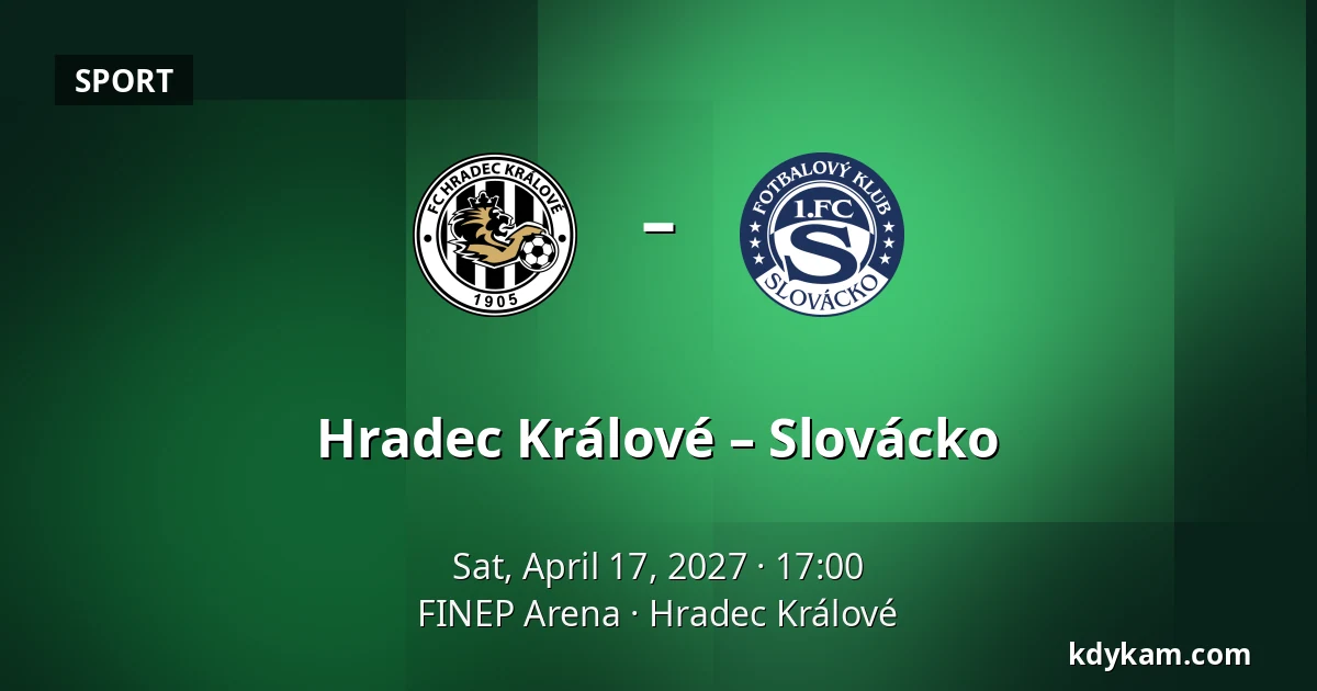 Hradec Králové – Slovácko — FINEP Arena, Hradec Králové