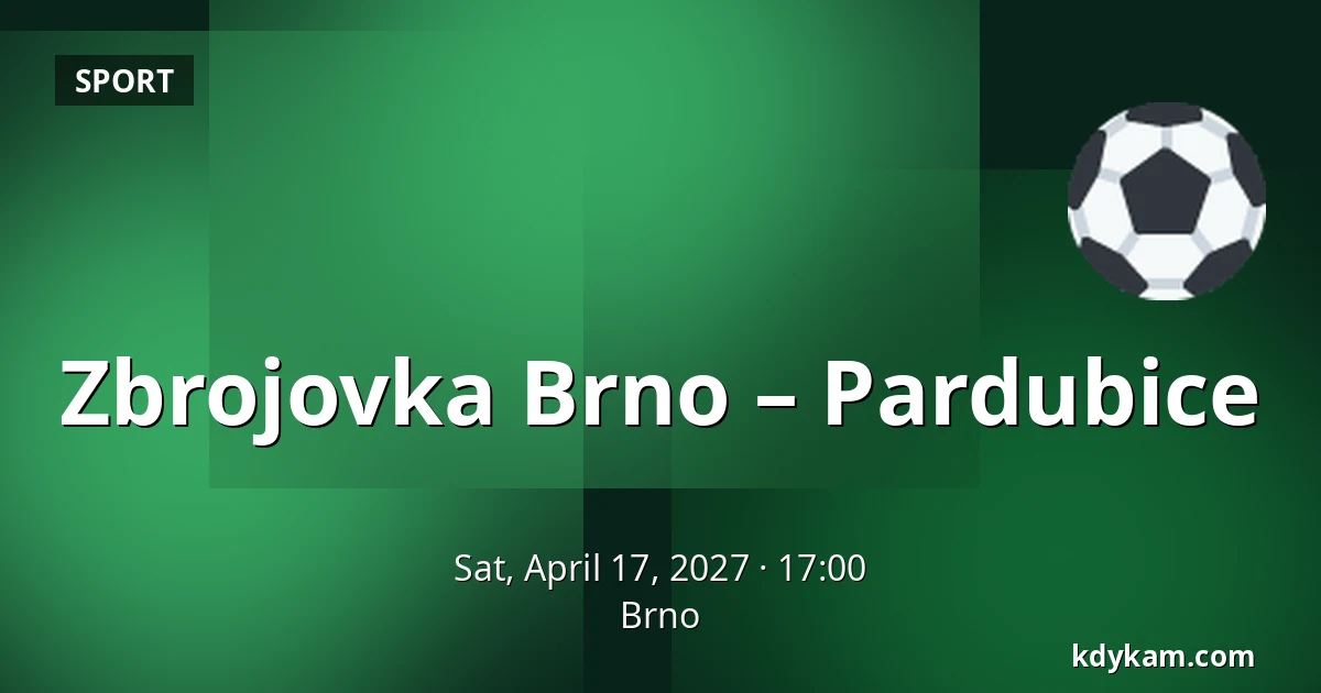 Zbrojovka Brno – Pardubice — Brno