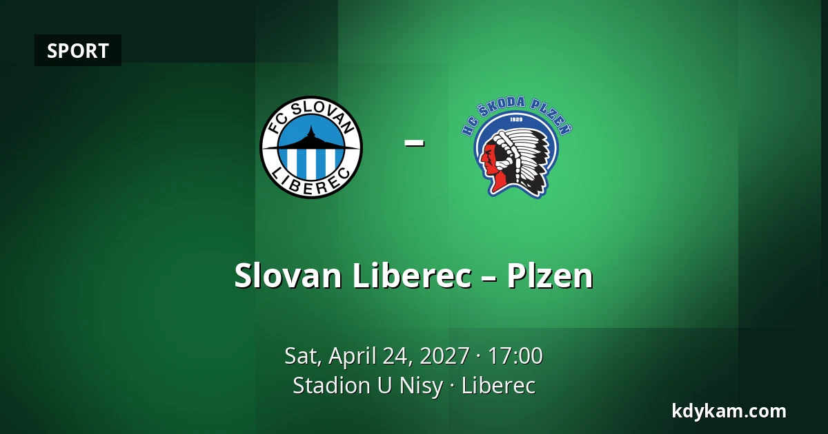 Slovan Liberec – Plzen — Stadion U Nisy, Liberec