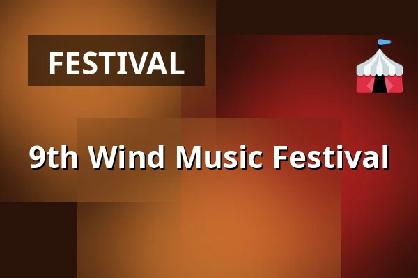 9th Wind Music Festival — Dusíkovo divadlo, Čáslav