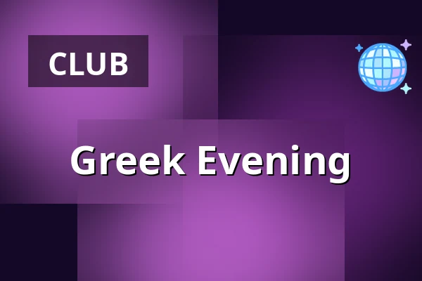 Greek Evening — Jupiter klub, Velké Meziříčí