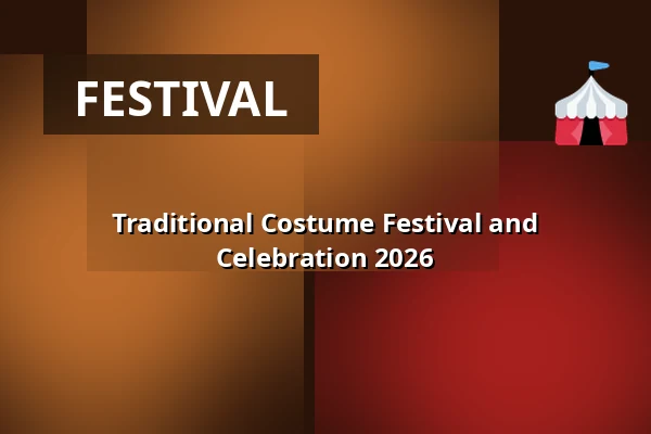 Traditional Costume Festival and Celebration 2026 — Amfiteátr Spolkový dům, Podivín