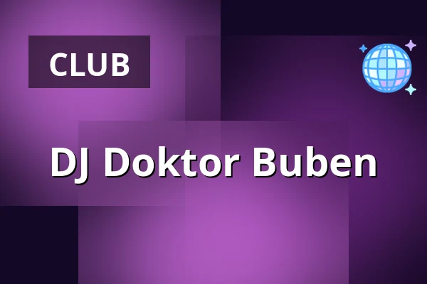 DJ Doktor Buben — Gauč na Výstavišti, Prague