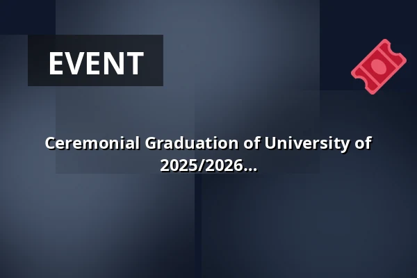 Ceremonial Graduation of University of Defence Graduates for Academic Year 2025/2026 — Úřad městské části Brno-střed, Brno