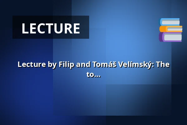Lecture by Filip and Tomáš Velímský: The Italian Court. Archaeology's Contribution to the Origins of Minting in Kutná Hora — České muzeum stříbra, Kutná Hora