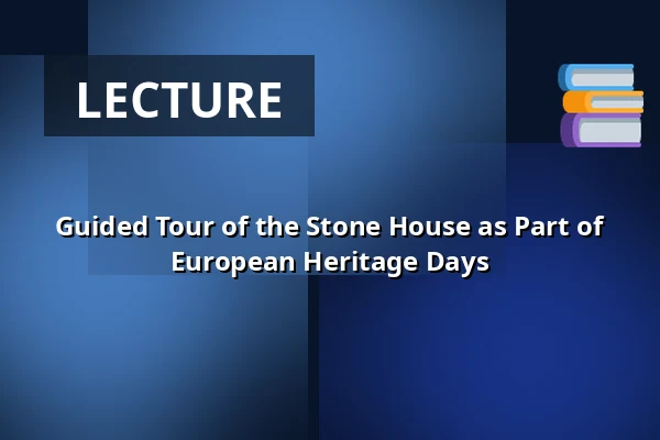 Guided Tour of the Stone House as Part of European Heritage Days — České muzeum stříbra, Kutná Hora