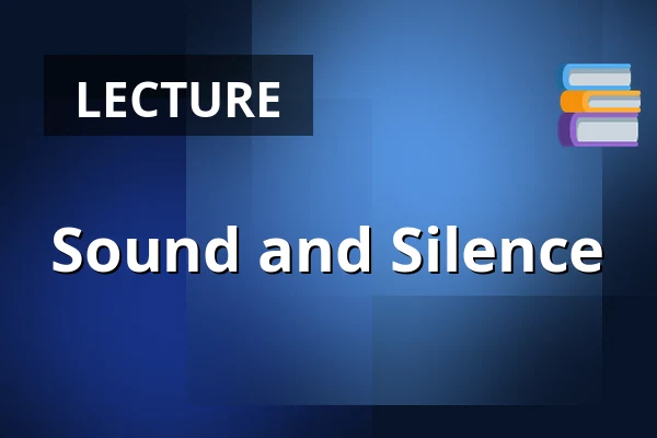 Sound and Silence — Galerie výtvarného umění v Ostravě, p.o., Ostrava