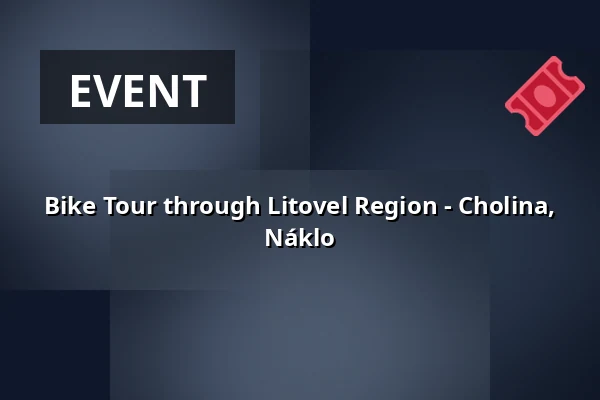 Bike Tour through Litovel Region - Cholina, Náklo — Velký sál Záložny, Litovel