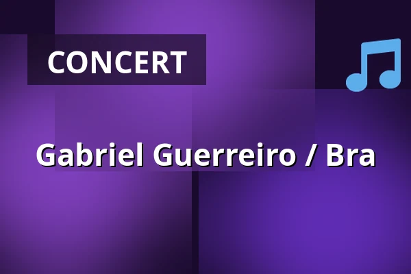 Gabriel Guerreiro / Bra — U bílýho černocha, Liberec