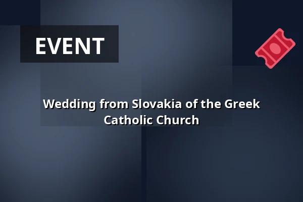 Wedding from Slovakia of the Greek Catholic Church — Kostel sv. Mikuláše, Znojmo