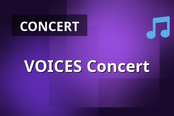 VOICES Concert — J.K. Tyla Theatre, Třeboň