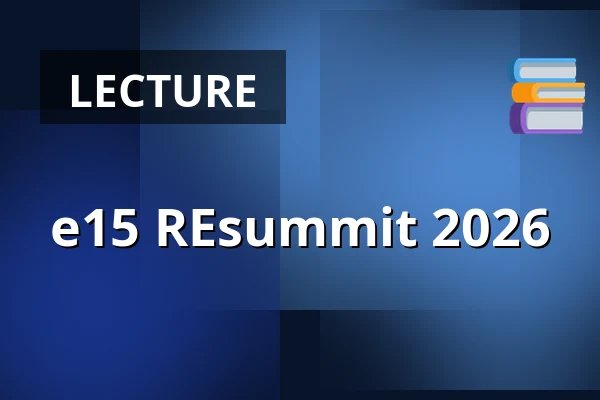 e15 REsummit 2026 — Výstaviště Praha, Prague