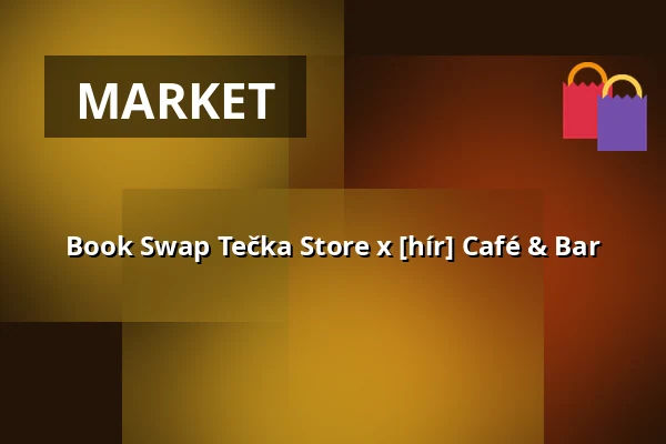 Book Swap Tečka Store x [hír] Café & Bar — Hustopeče, Břeclav