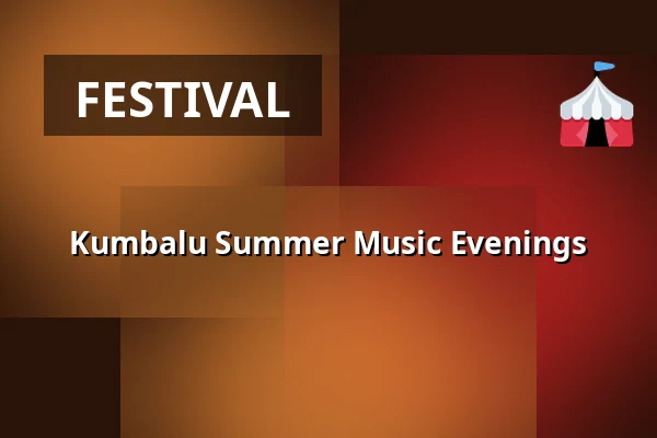 Kumbalu Summer Music Evenings — Camp Olšovec Jedovnice, Jedovnice