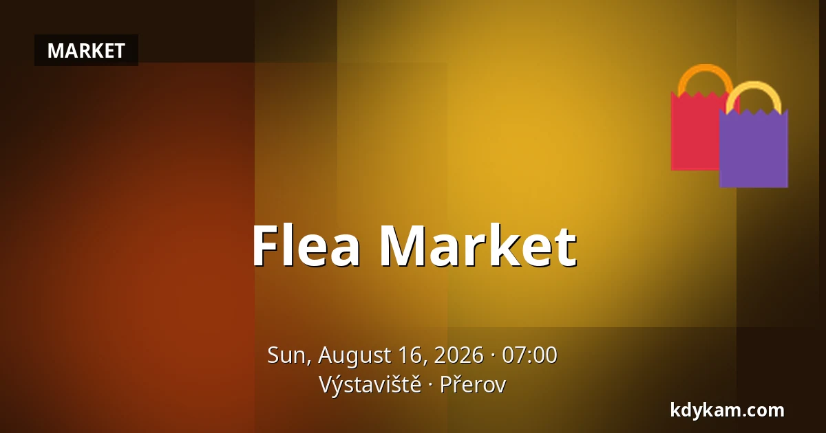 Flea Market — Exhibition Centre Přerov, Přerov