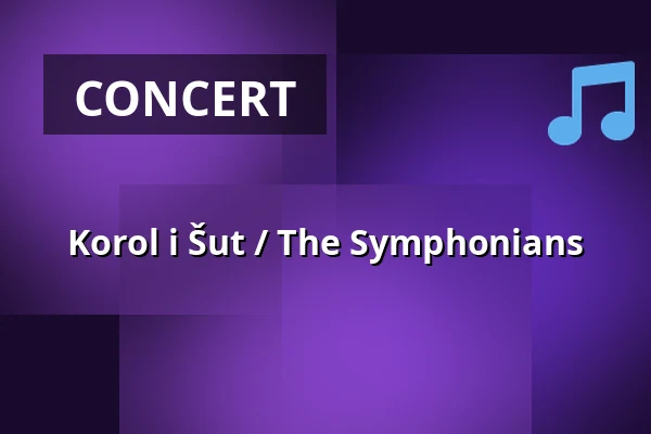 Korol i Šut / The Symphonians — Rock Café, Prague