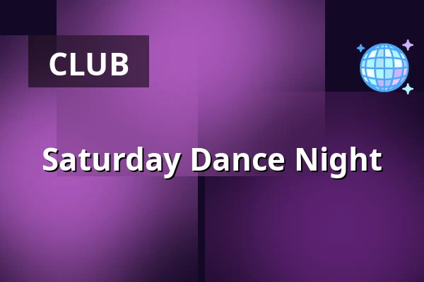 Saturday Dance Night — Taneční škola Vavruška, Prague