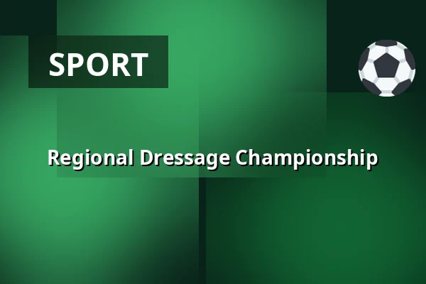 Regional Dressage Championship — Equine sport center Olomouc, Olomouc